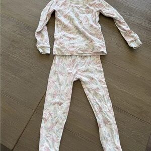 Burt's Bees Kids Pajama Set - Purple and Green 4T